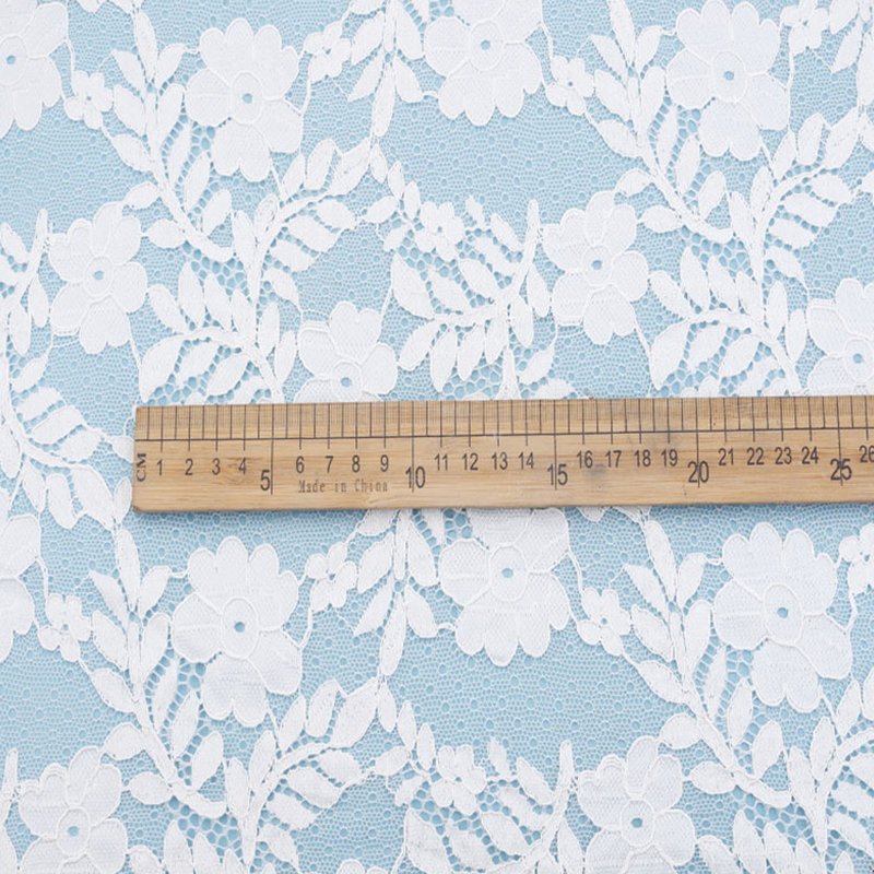 Rose Women's Nylon Lace Fabric for Women's Wear Wholesale Supplier 6